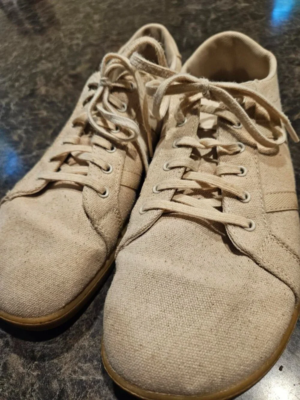 Women's Xero Shoes Dillon Canvas Sneakers, natural/gum color, size 11